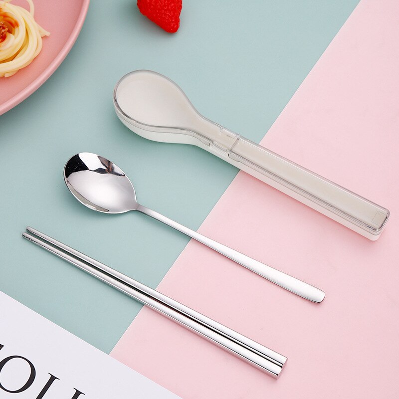 Portable Spoon Chopsticks Food Container Leak-proo... – Grandado