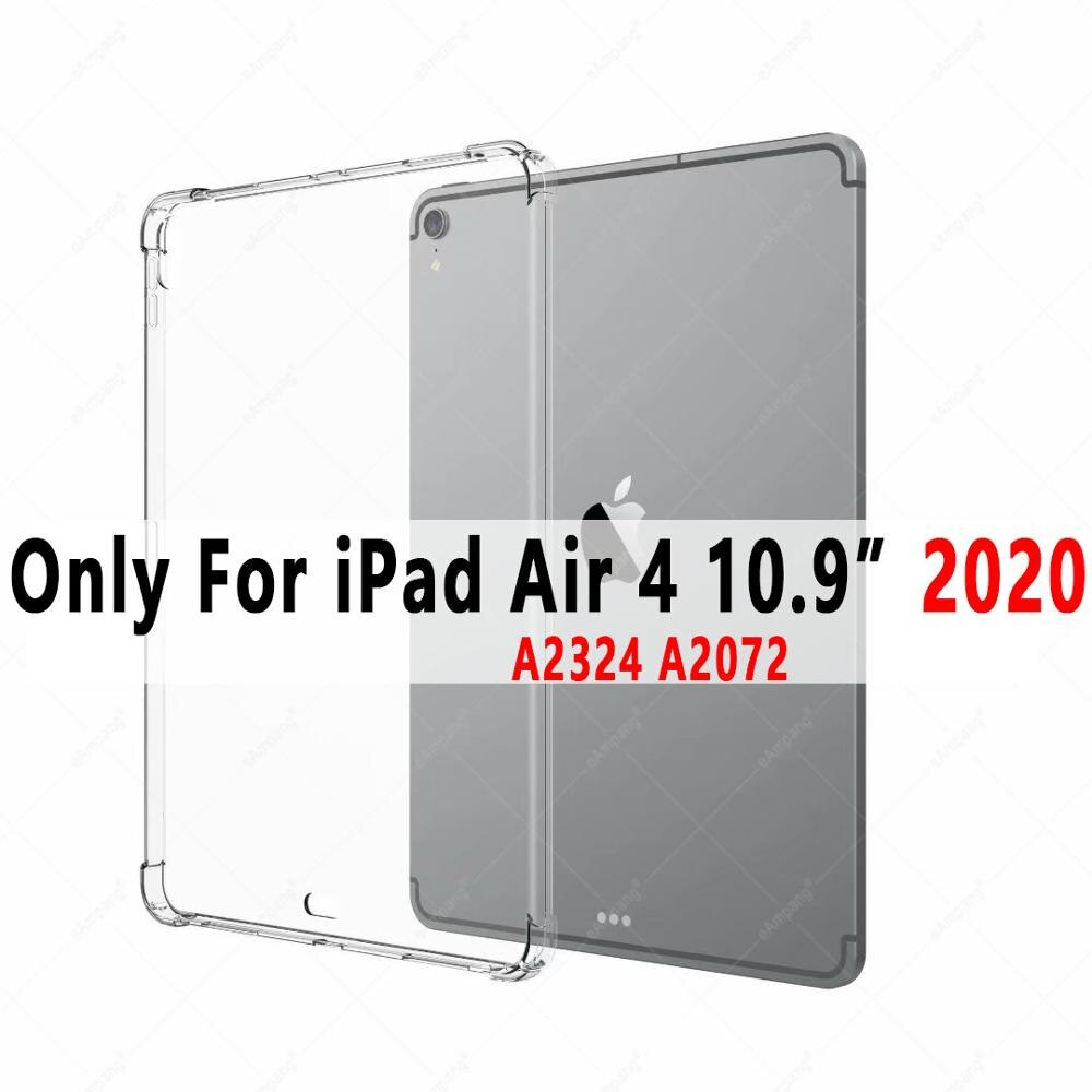 Gota Resistência Capa para Apple iPad 9.7 2017 2018 Air 2 3 4 10.9 Pro 9.7 11 10.5 12.9 mini 2 3 4 5 10.2 2019 2020 7th 8th Caso: For iPad Air 4 10.9