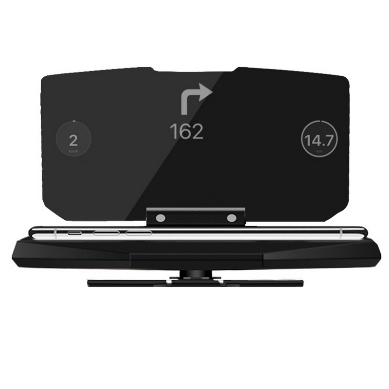 1pc heiße Auto halterung hud Kopf-hoch-Navigations Anzeige Telefon Smartphone Halfter Halterung GPS-Projektor Reflexionen platine Tafel
