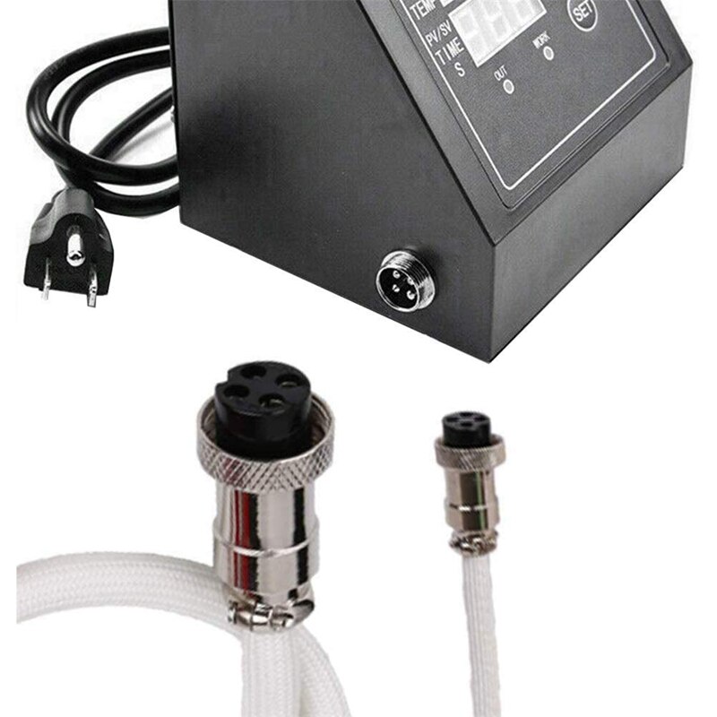 Heat Press Machine Temperature Control Box, Multifunctional Digital LED Controller, for ECO LLC Heat Transfer US Plug