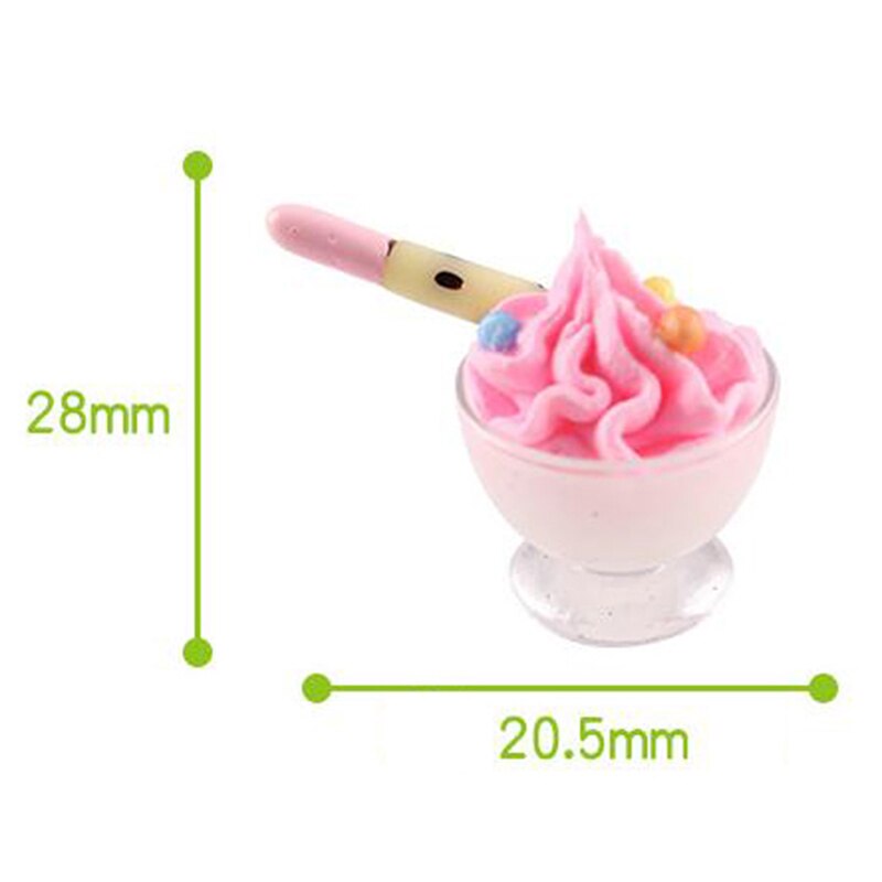Neue Mini Milchshake Eis Zitrone Milch Obst Tee Wasser Tasse Erdbeere Banane Miniatur Puppenhaus Zubehör Tassen Küche Spielzeug