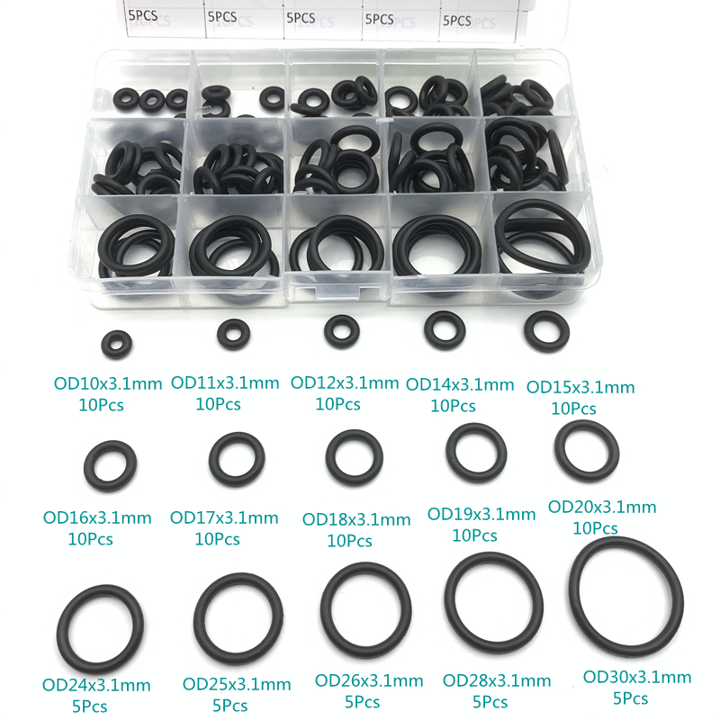 O Ring Gummi Silikon O Ring Dichtung nbr vmq fkm Dichtung O-Ring Nitril Unter Bein scheibe Gummi Oring einstellen Sortiment Bausatz einstellen Kasten Dichtung sring: Dunkelblau