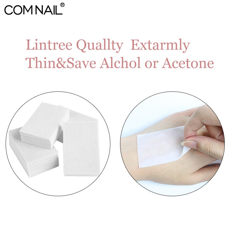 1Pack Lint-Free Wipes Napkins ELSA Manicure Pedicure Gel Tools Nail Wipes Nail Polish Remover Gel Nail Cutton Pads
