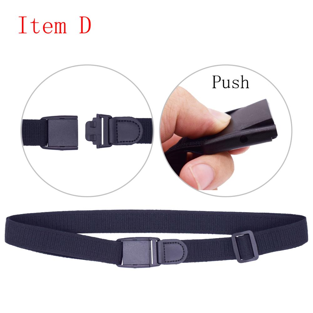 Porte-jarretelles pour homme, élastique, universel, réglable, pinces de verrouillage