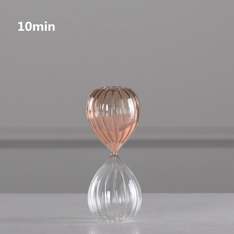 Creatieve Kleurrijke Zandloper Klok Zandloper 10/30/60 Minuten Zandloper Timer Home Decoratieve Items Kunst Cadeaus Voor Kids Ampulheta: 10 min