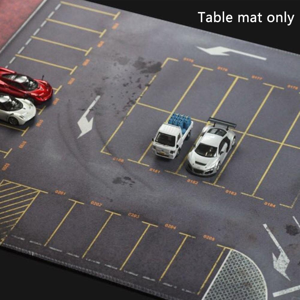 1/64 auto Matte Skala Unlight Kunststoff Landschaft Modell Parkplatz Und Architektur Matten Tisch Matte Wasserdichte Boden Matte Für Kind n4h0