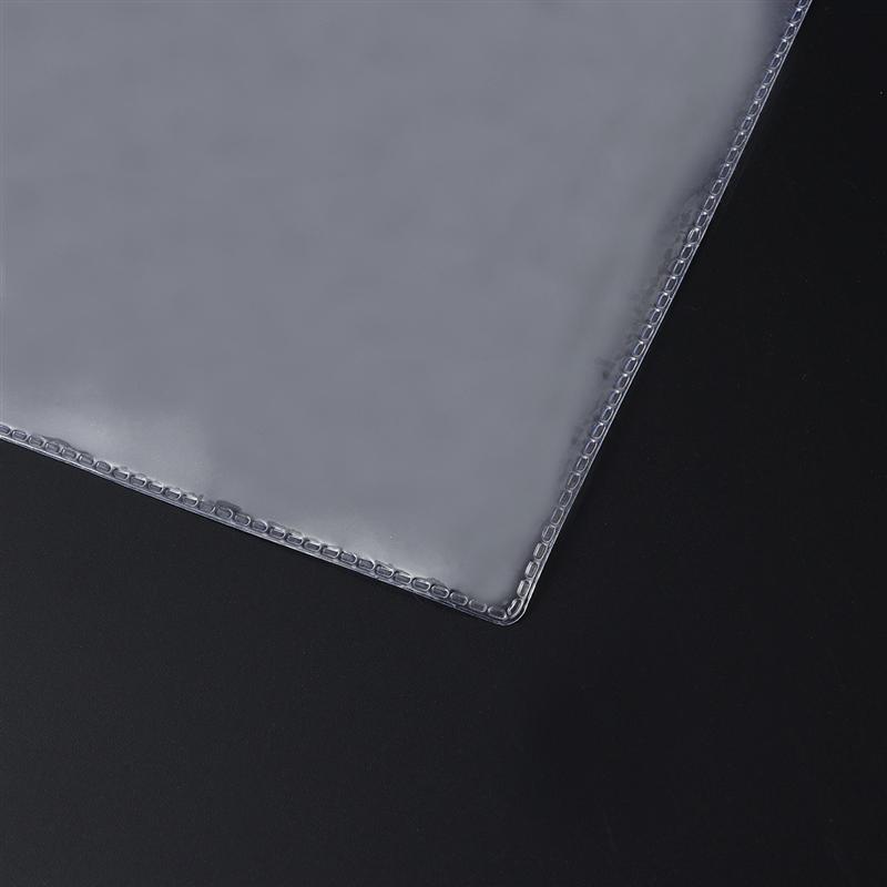 40Pcs Premium A5 File Pockets Documents Organizer File Bags Pouch PVC Plastic Zipper for Home Office