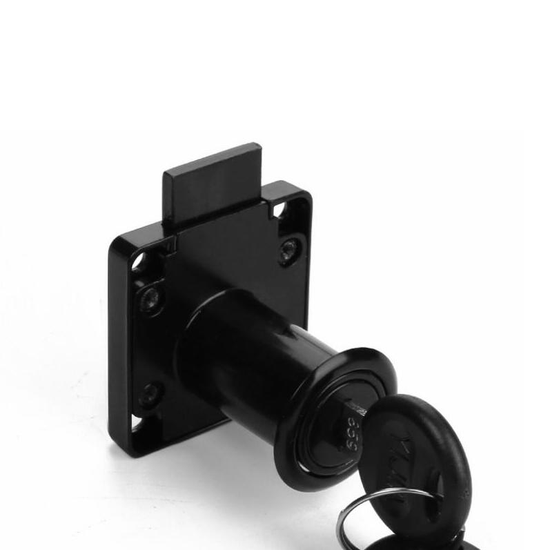 2 Sizes 3 Colors Office Drawer Lock Letterbox Lock Square Tongue Drawer Lock Office Furniture: 32mm black