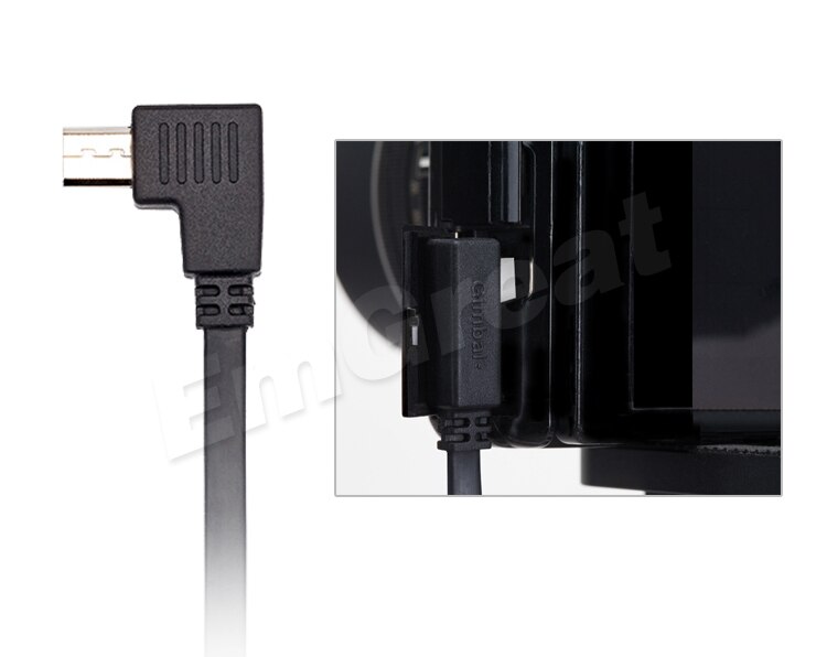 Zhiyun officiel kabelkran plus kran  v2 /  m håndholdt stabilisator gimbal tilbehør tilslutningskontrolkabel til sony kameraer