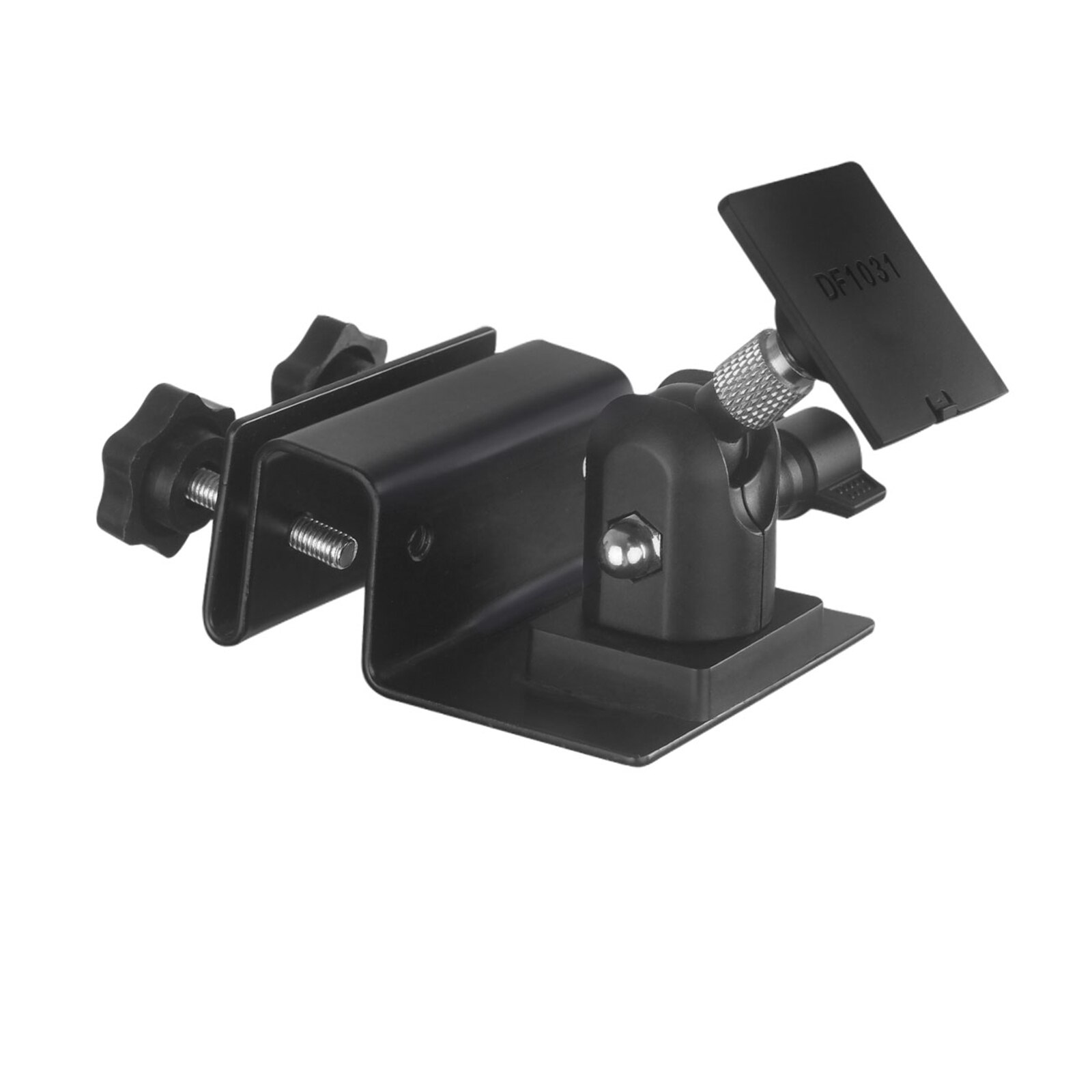 Gutter Mount Holder for Ring Solar Panel Outdoor 360 ° Rotating Viewing Angle Wall Mount: Black