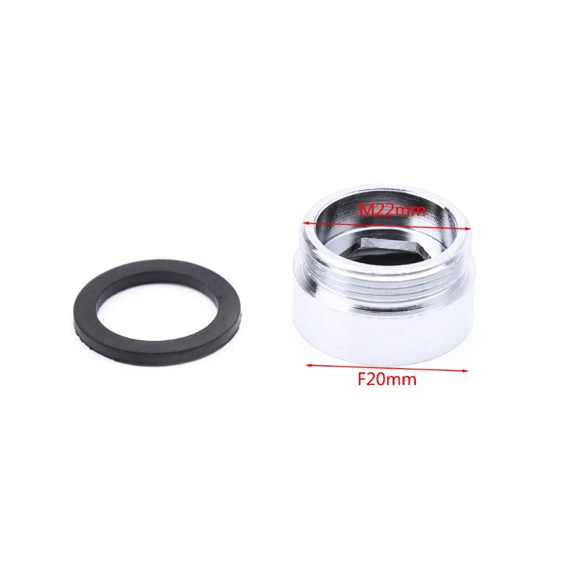 Metallo solido Adattatore Filettatura Interna Risparmio Idrico Rubinetto Della Cucina Rubinetto Aeratore Connettore: 20