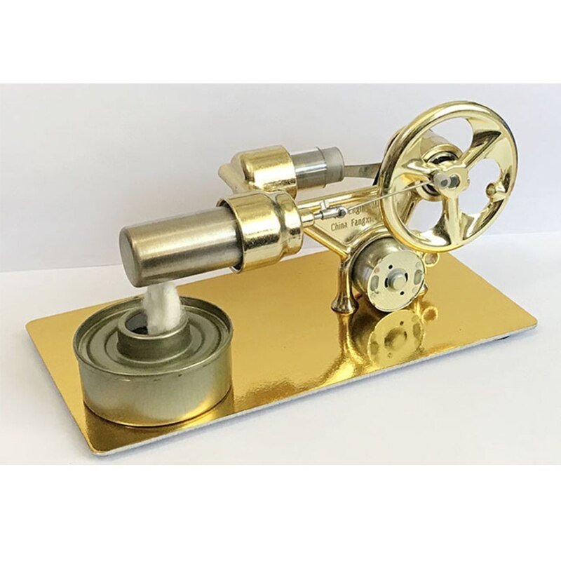 Air Stirling Engine Motor Model Educational Toy Electricity Generator