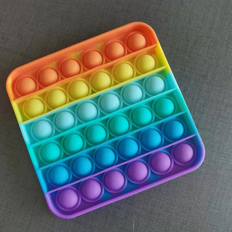 Push seine Silikon Sensorischen Zappeln Spielzeug Pop Blase Stress Relief Schiff Es Schnelle