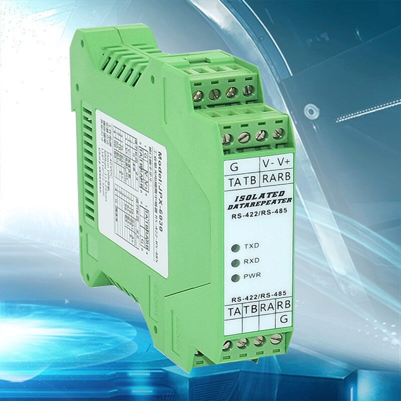 422/485 industrial grade repeater with photoelectric isolation lightning protection RS485/422 amplifier module