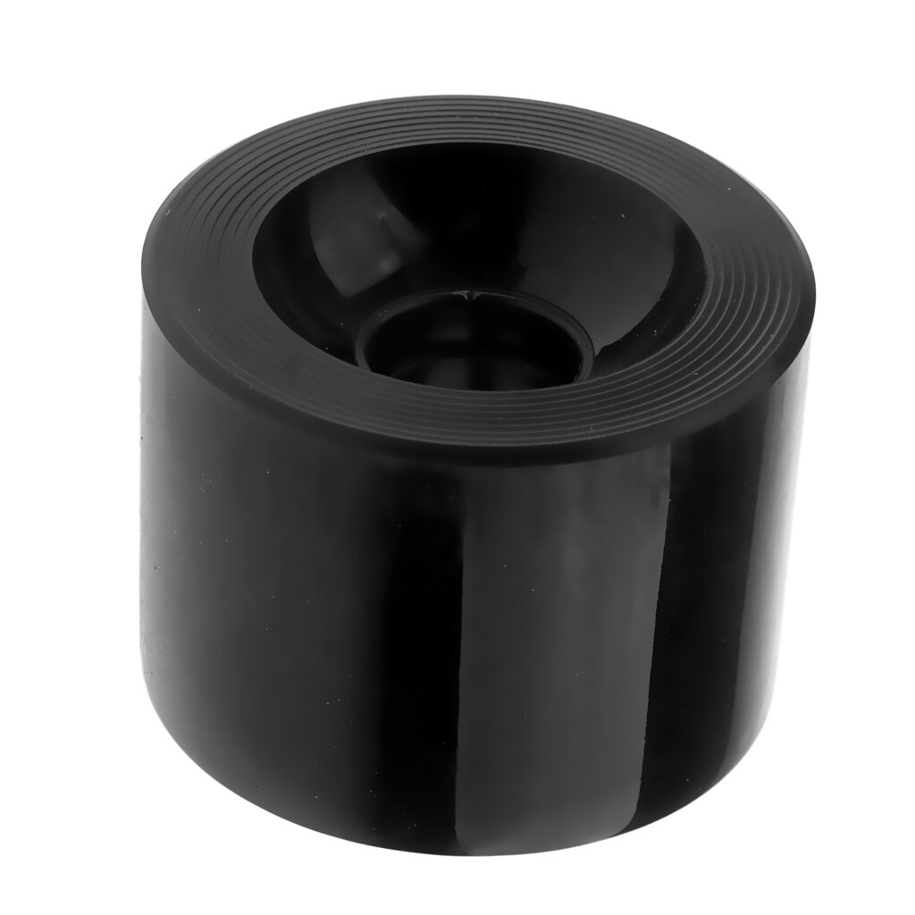 2x 70 x 51mm Pro Blank Skateboard PU Wheels Longboard Cruiser Wheels black