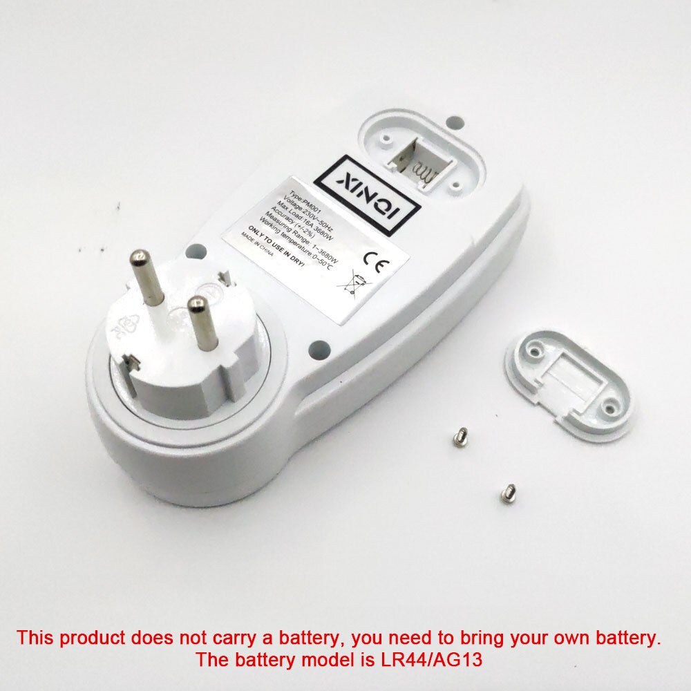 EU French US UK AU Measuring Digital LCD Energy Meter Wattmeter Wattage Electricity Kwh Outlet Power Meter