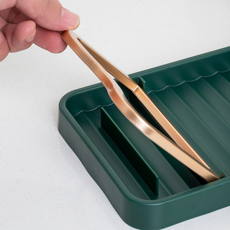 Support de couvercle de Pot de bureau de cuisine, support de couvercle de Pot multifonctionnel pliable, support de rangement de spatule, repose-couvercle de Pot, organisateur de cuisine