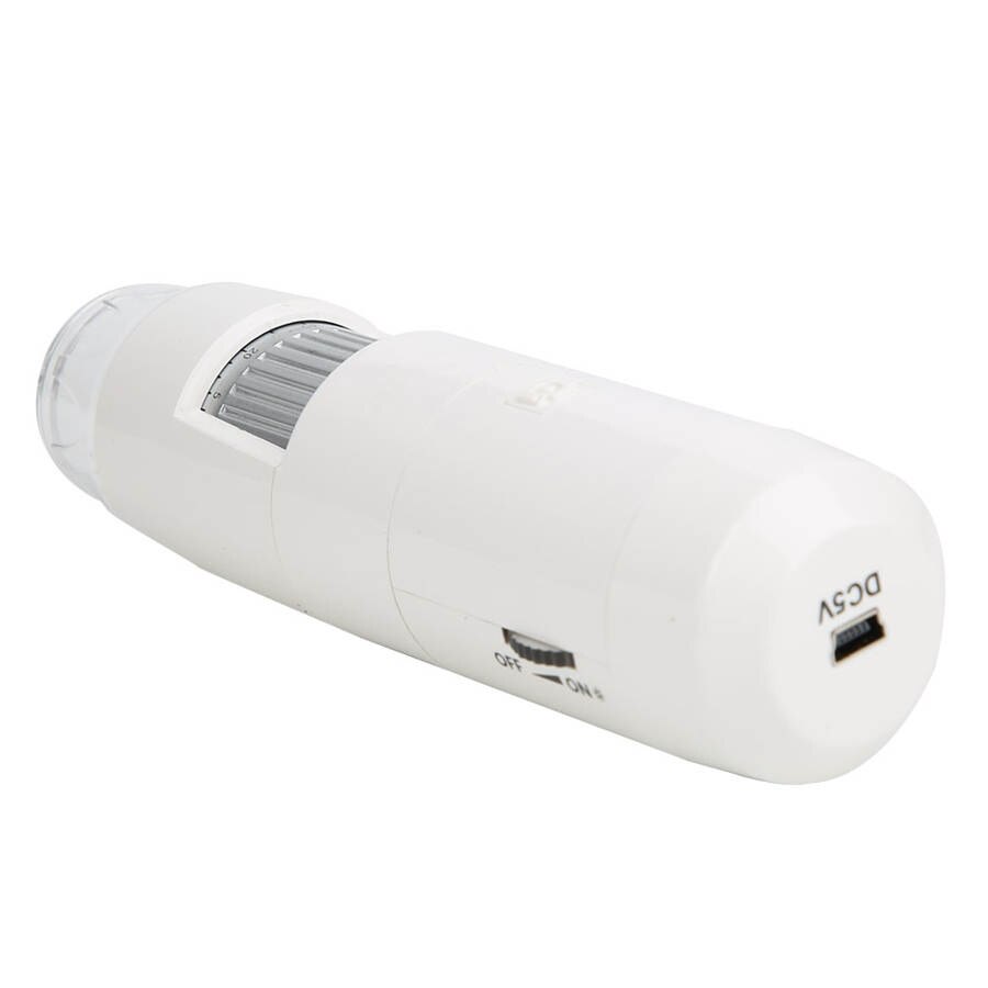 Trådløs wifi mikroskop digital mikroskop ht -w35 5-200x forstørrelse indbygget foto video med base us stik 110-240v
