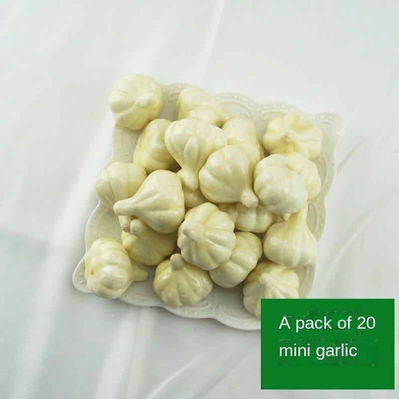 20pcs Simulation Small Fruits Mini Fruits and Vegetables Models DIY Handmade Props Kindergarten Teaching Aids Home Decoration