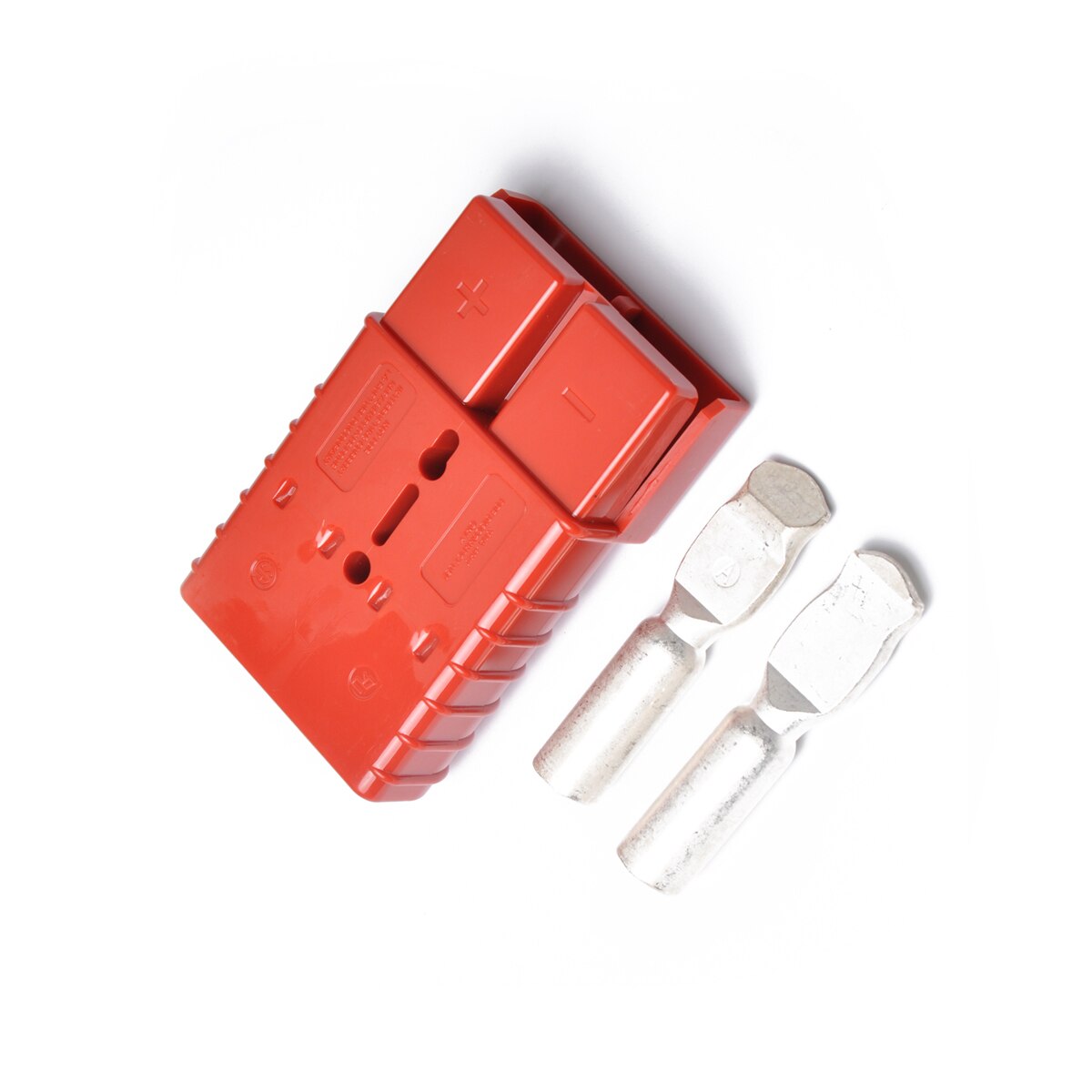 350A 600V Premium Plug Exterior Connector DC Power Solar Caravan with 2 Contacts (Red)