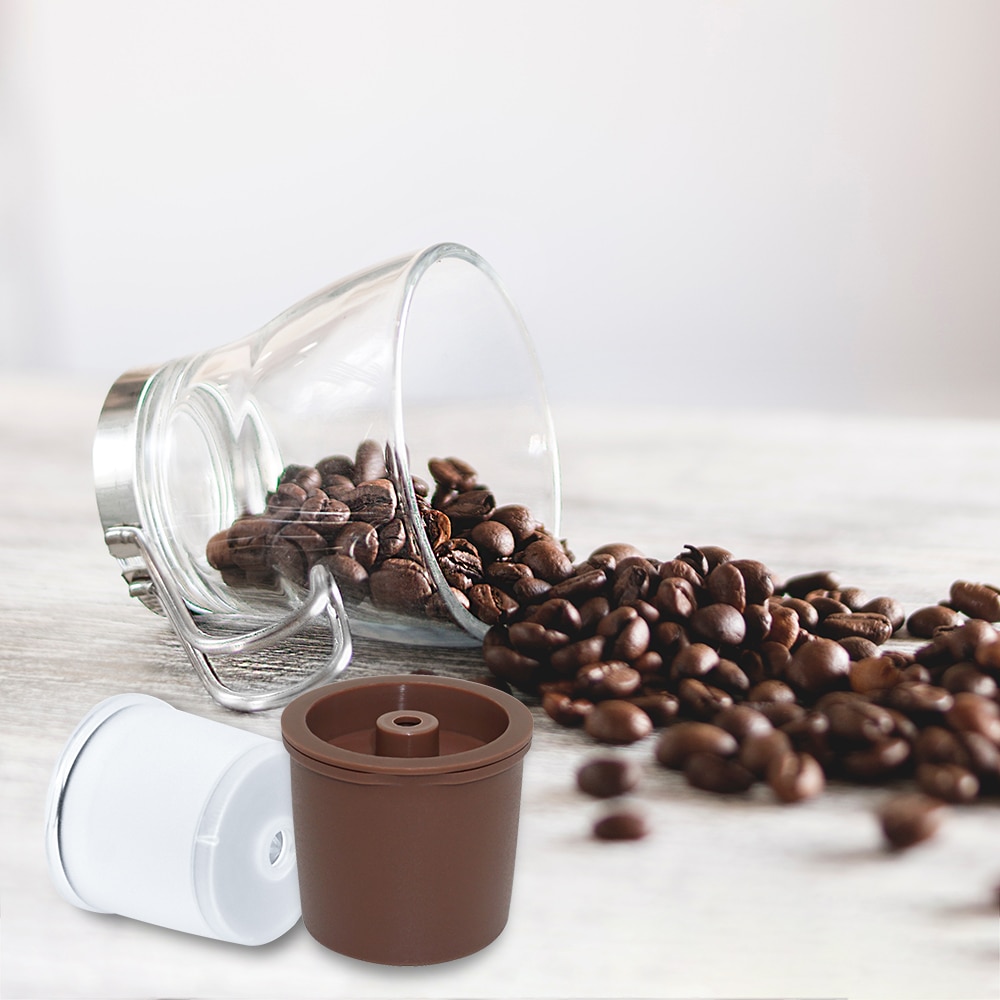 Genanvendeligt kaffefilter plastikkapsler til illy kaffemaskine cafe 1pc kompatible espressomaskine kapsler kaffe køkkenudstyr