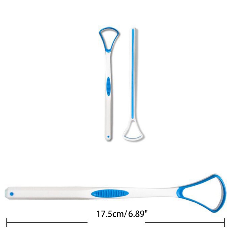 Limpiador raspador lengua para niños adultos, cepillo lengua para aliento fresco Dental, elimina mal aliento en
