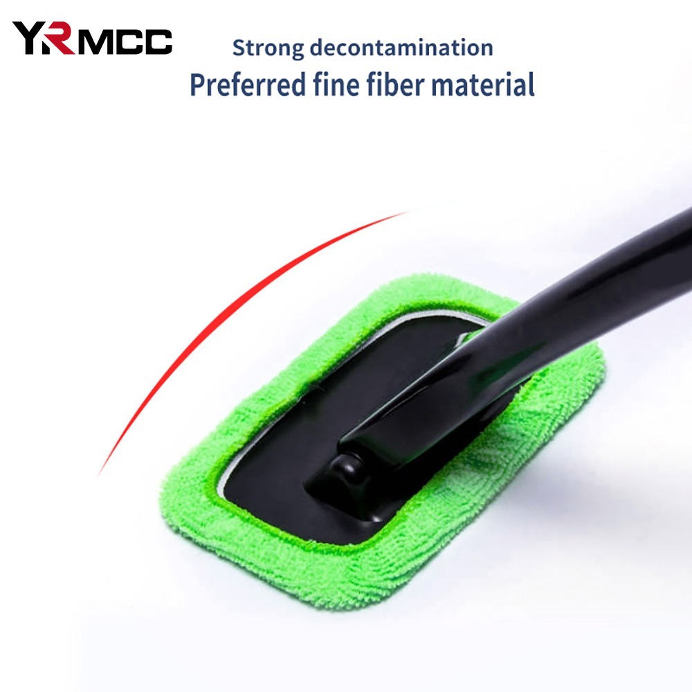 Auto Fenster Reiniger Auto Waschen Liefert Lange Griff Windschutzscheibe Reinigung Pinsel Anti-beschlag Pinsel Handtuch Auto Zubehör Staub Entfernung