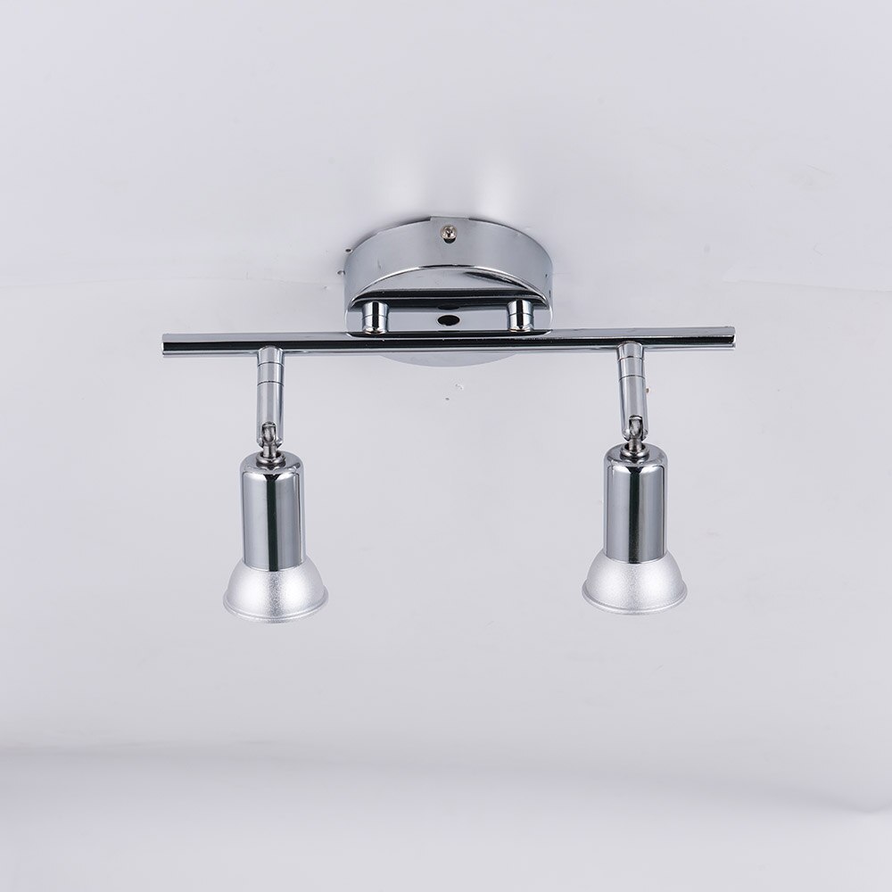 Een hoofd twee hoofd plafondlamp 3 hoofd 4 heads led Draaibaar led plafondlamp hoek verstelbaar met GU10 led lamp Woonkamer