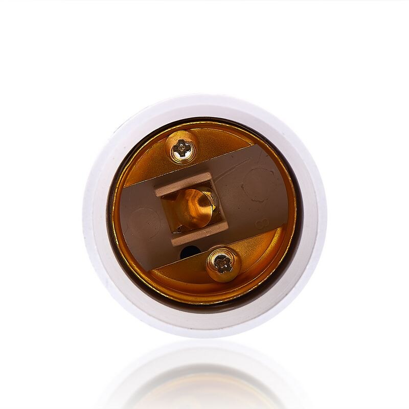 E27 to E27L Extension Adapter E26 to E26L Extend Lamp Adapter Holder Converter Lamp Base Socket LED Light Bulb Plug