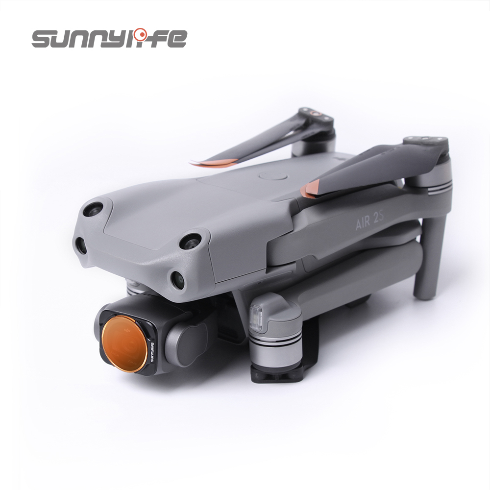 Sunnylife Lens Filters For DJI Mavic Air 2S Glass Lens Filter Set CPL/ND/PL16/32 ND Angle Adjustable For DJI Drone Accessories