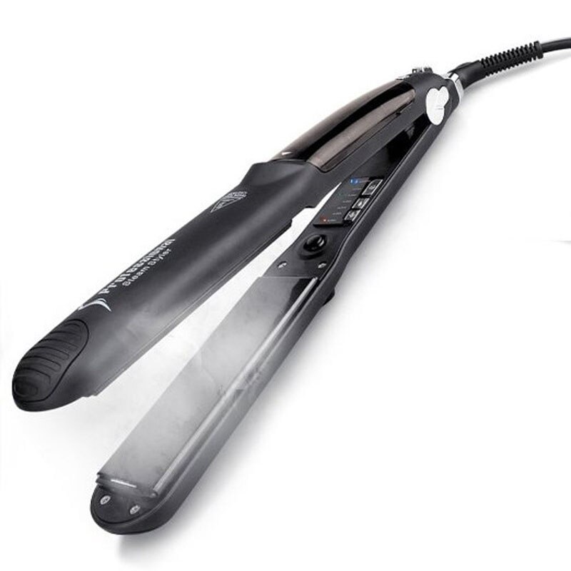 Lisseur à vapeur avec céramique, appareil de lissage des cheveux, appareil de coiffure, appareil de coiffure, appareil de lissage des cheveux, directe: Without packing box / EU