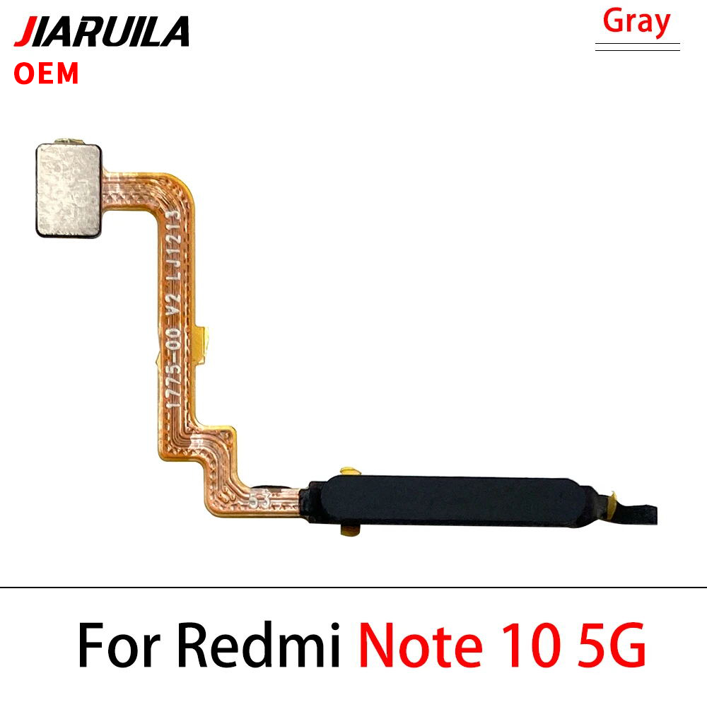 Für Xiaomi Redmi Hinweis 10 Pro 10 s 10 4G 5G Fingerprint Sensor Home Return Key Menü Taste Flex band Kabel: Rosa