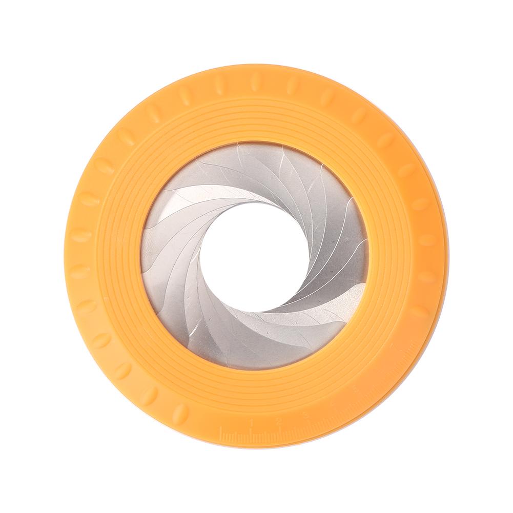 High Precision Circle Drawing Tool Adjustable Geometric Tool For Woodworking Measuring Drawing: Yellow