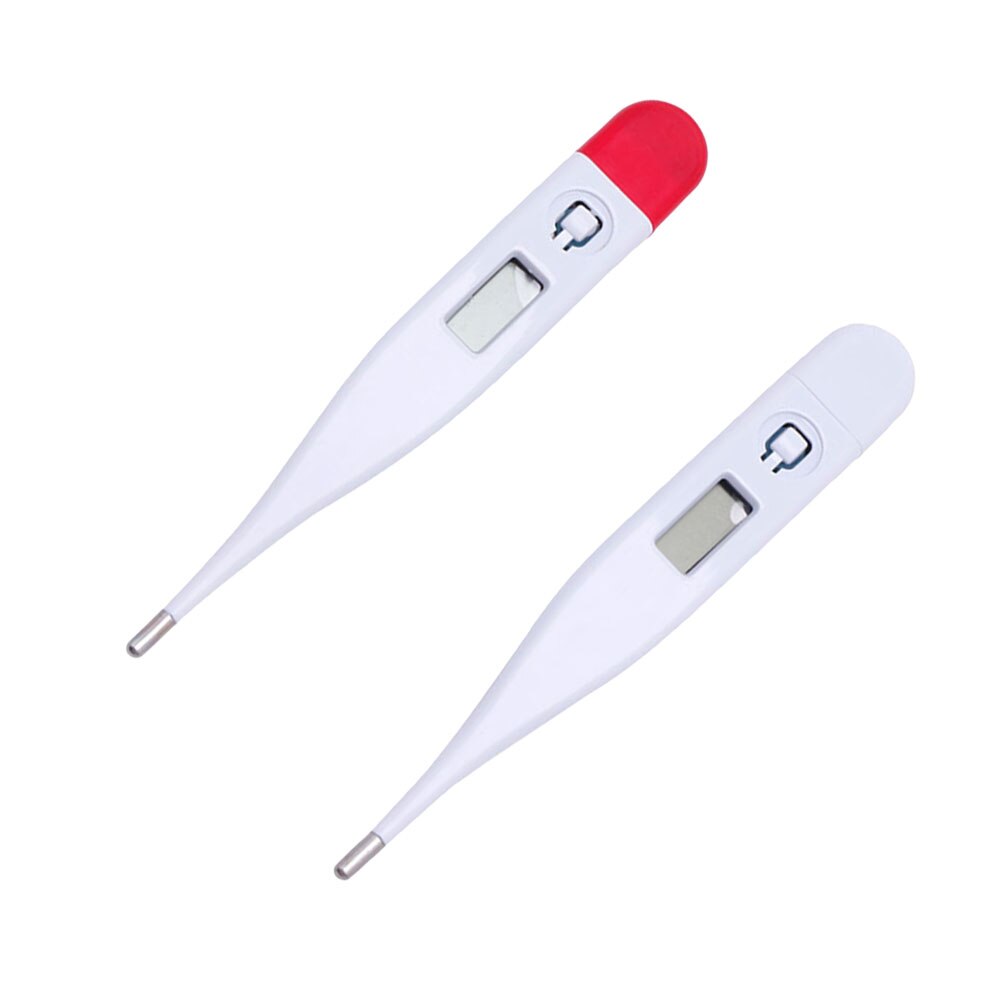 Instant Read Digital Thermometer Clinical Digital Temperature Detecting Thermometer for Pet Dogs Cat (Random Color)