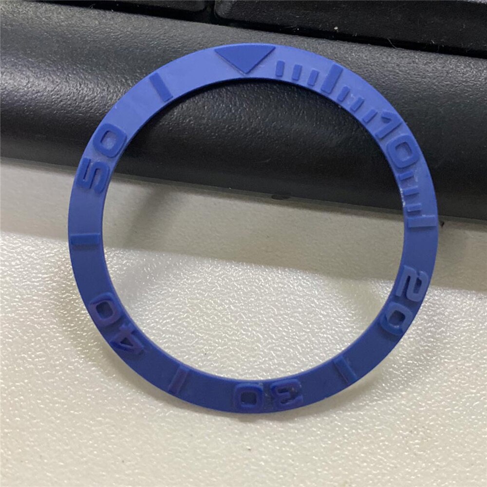 Replacement Ceramic Bezel Watch Bezel Insert for 38MM Outer Diameter 30.8mm Inner Diameter Watch Repair Part