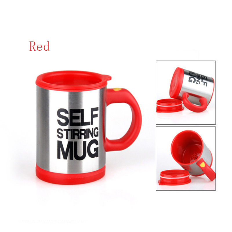 Selbst Rühren Becher 400ml Automatische Elektrische Faul Tasse Kaffee Milch Mischen Becher Clever Edelstahl Saft Mischen Tasse Getränk: verrotten