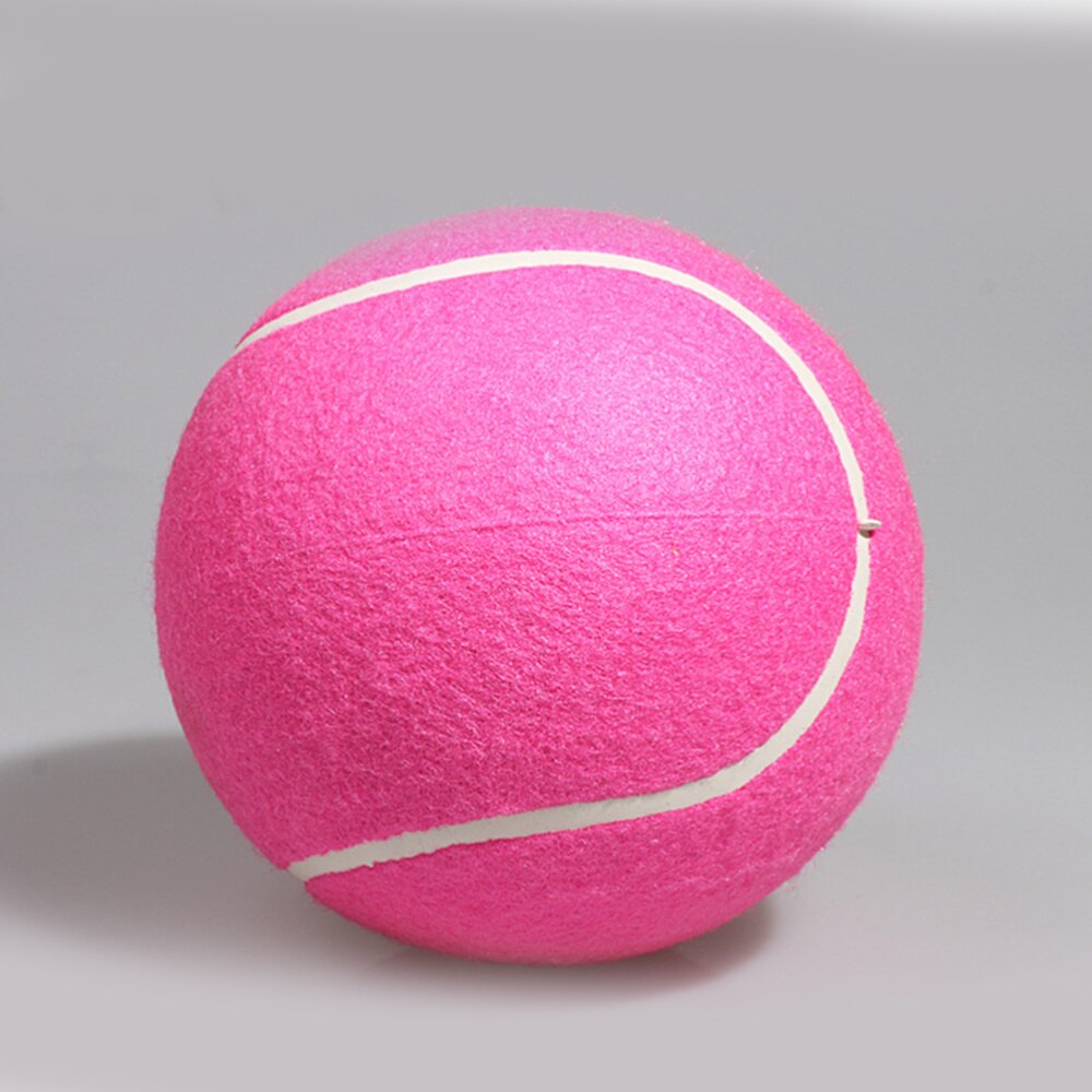 1 Pc balle de Tennis rose Durable éducatif jouer jouets Parents-enfants Interaction accessoires pour la maison