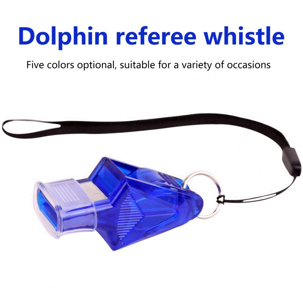Pfeife Sport Wie groß Klang-Pfeife Kernlose Kunststoff Pfeife Professionelle FußBall Basketball Schiedsrichter Pfeifen draussen Sport
