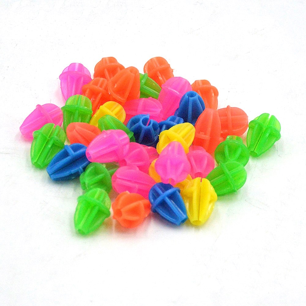 36 stks Fiets Wheel Spoke Kleurrijke Plastic Bead Multi Kleur Kinderen Clip Decoratie Fiets Fietsen Accessoires