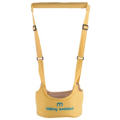 Baby Riem Keeper Baby Harnas Sling Leren Walking Harness Strap Zorg Zuigeling Aid Lopen Assistent Riem Baby Leash: yellow