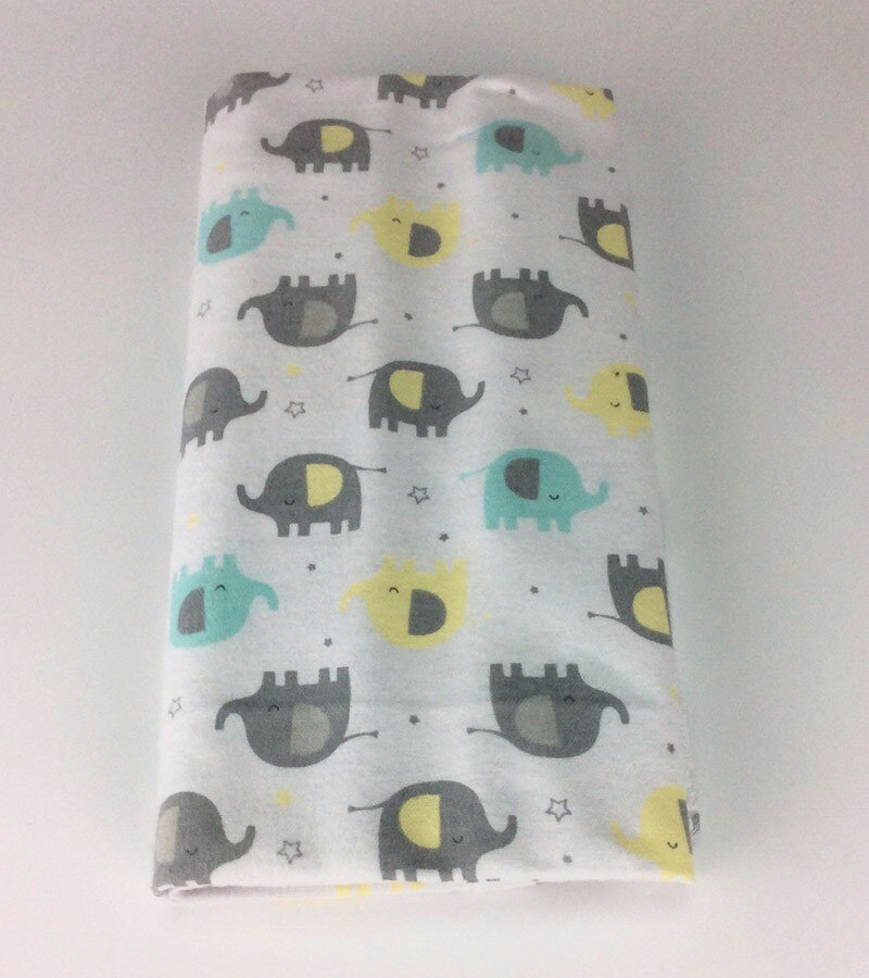 Sábanas de franela de algodón con estampado de dibujos animados para cama de bebé, juego de cama para bebé, sábanas de cuna para niños y niñas 100x76 cm: A12