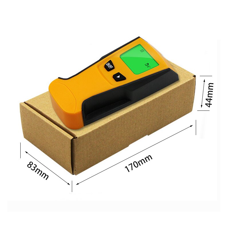 3 In1 Pinpointer Metal Detectors Stud Center Finder Search Metal AC Live Wire Detector Wall Scanner Gold Finder Electric Box