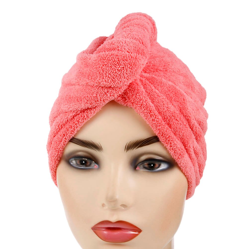 Schnelle Trockene Handtücher Mikrofaser Stoff Trockenes Haar Hütte Dusche Kappe Dame Turban Schlecht Handtuch Saugfähigen: PK