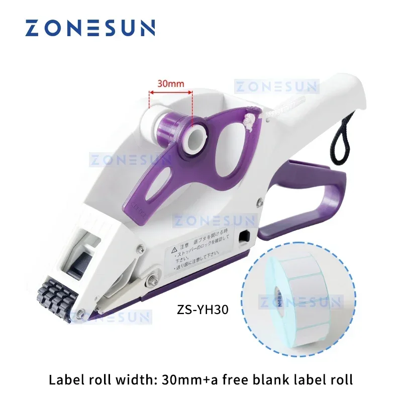 ZONESUN Handheld Label Dispenser Applicator Fles S... – Vicedeal