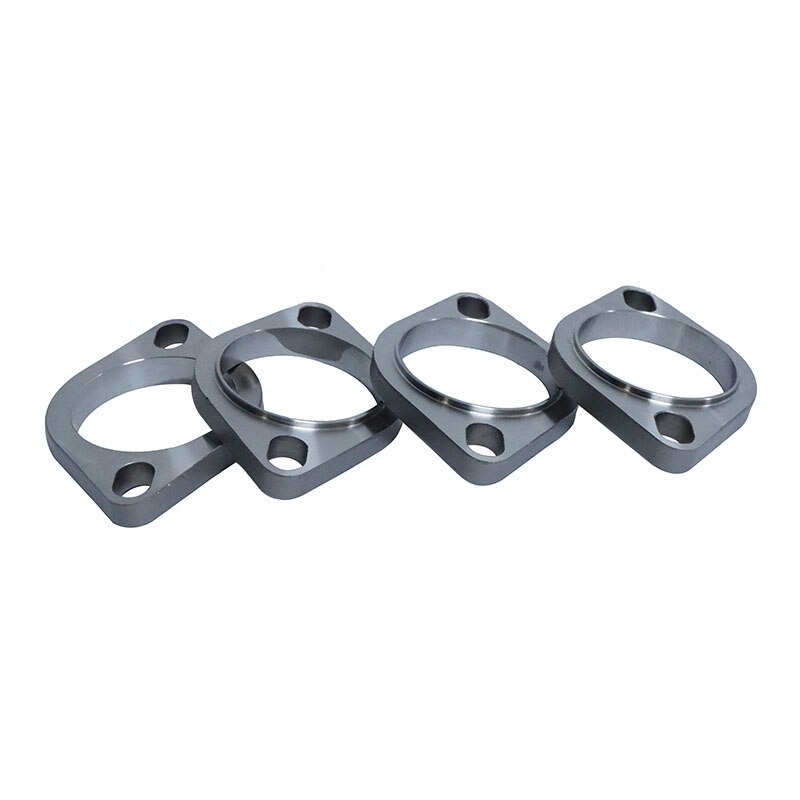 1 pçs acessórios do carro universal aço inoxidável silenciador do escape flange tubo de conexão 51mm 63mm 76mm junção