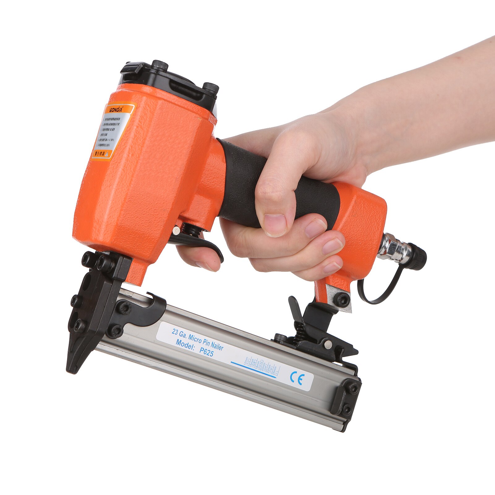 18 Gauge Brad Nailer 5/8 Inch to 1-1/4 Inch Pneumatic Finishing Stapler Air Nailer Nail Gun for Woodworking Furniture Decoration