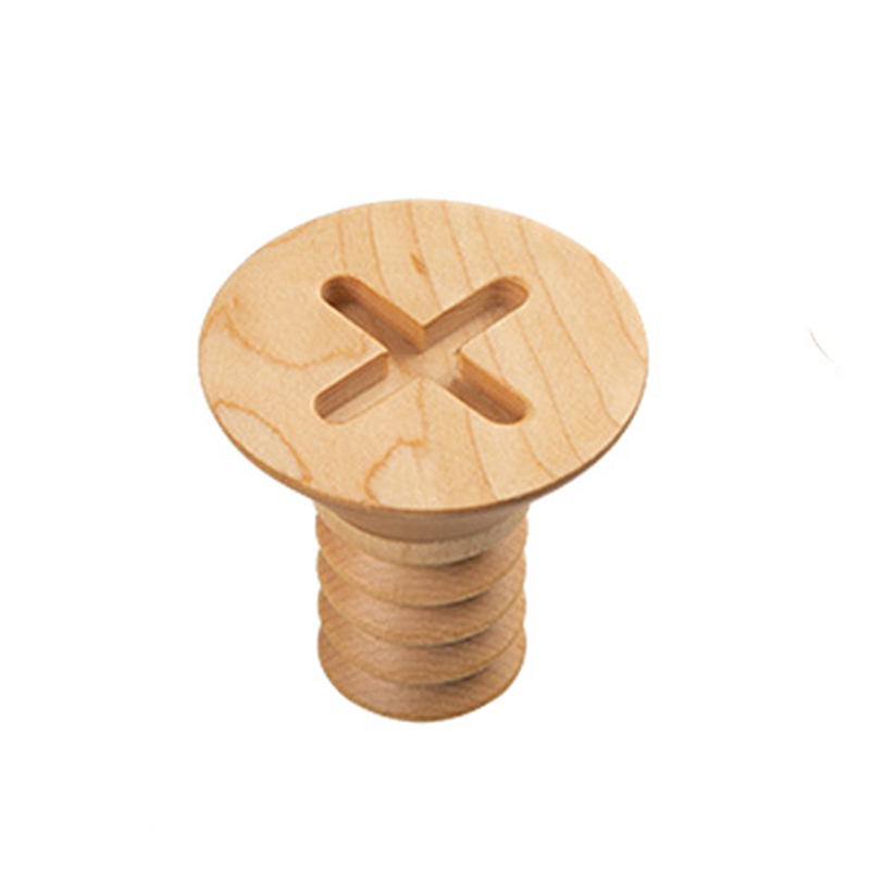 Wood Hooks Clothes Coat Hooks Screw Natural Luxury Canada Maple Wood Key Holder Wall Key Hanger Nordic Home Coat Rack: B