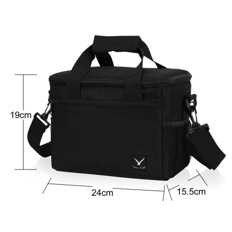 24*16*19 CM Große Mittagessen Taschen Isolierte Thermische Kühltaschen Lebensmittel Lagerung Picknick Reise Thermo Lunchbox männer Frauen Handtaschen