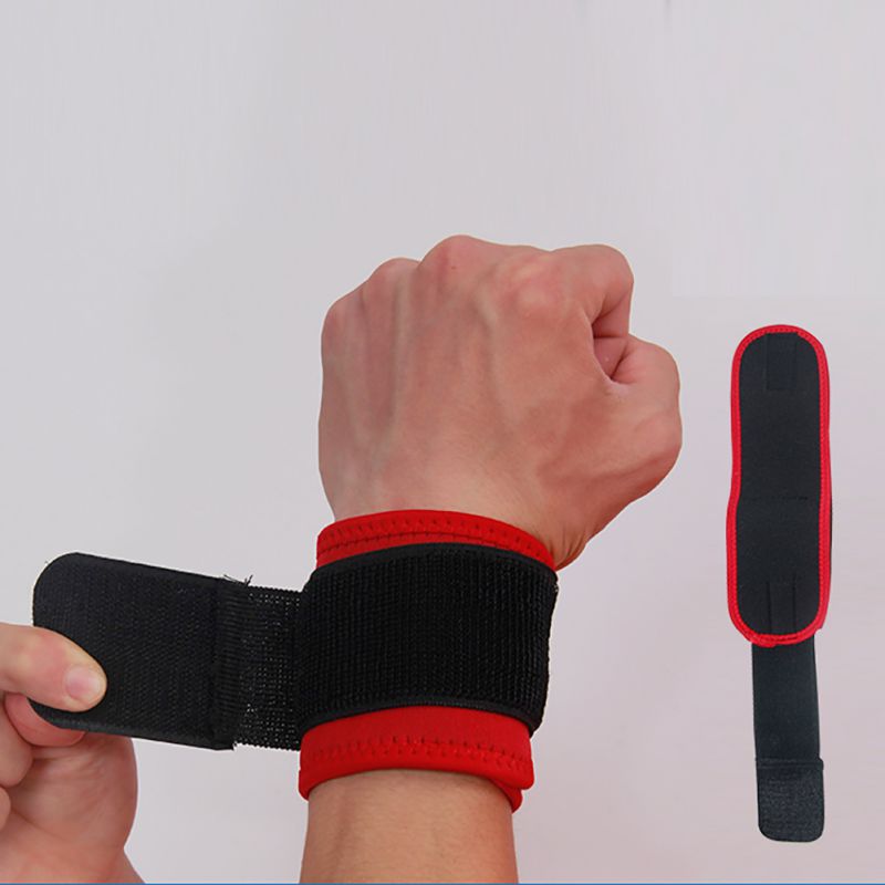 Veiligheid Verstelbare Zachte Polsbandjes Polssteun Bracers voor Gym Sport Basketbal Carpaal Protector Ademend Wrap Band Strap