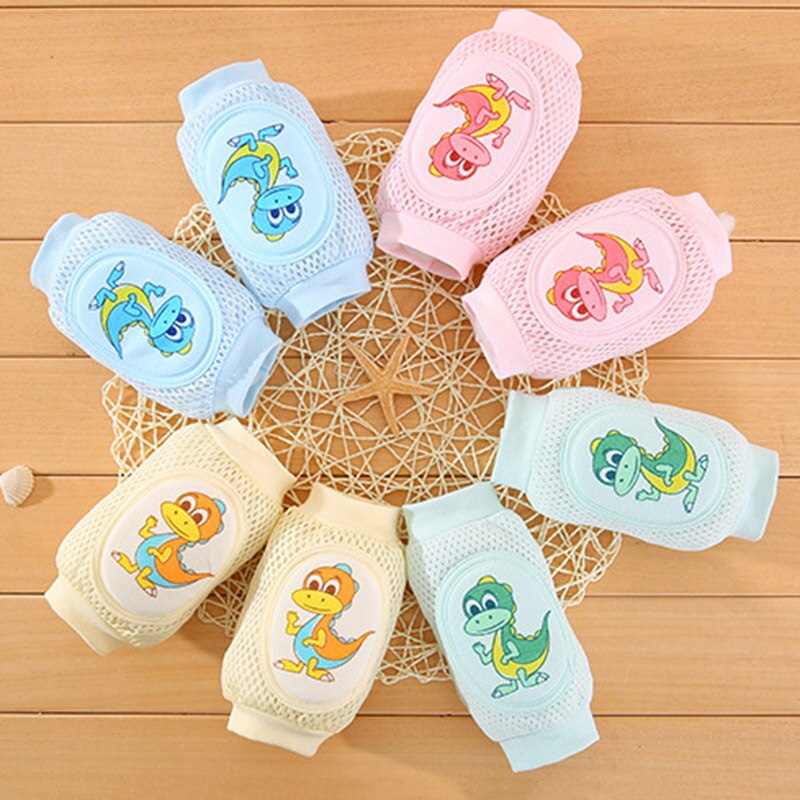 Children Knee Pads Baby Breathable Mesh Baby Crawling Knee Protective Pads Brace YH-17